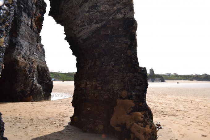 Low tide,ladies beach