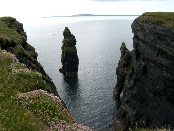 The Devil's Castle at Bromore Cliffs