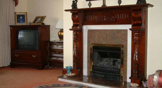 Seanor House B & B Fireplace