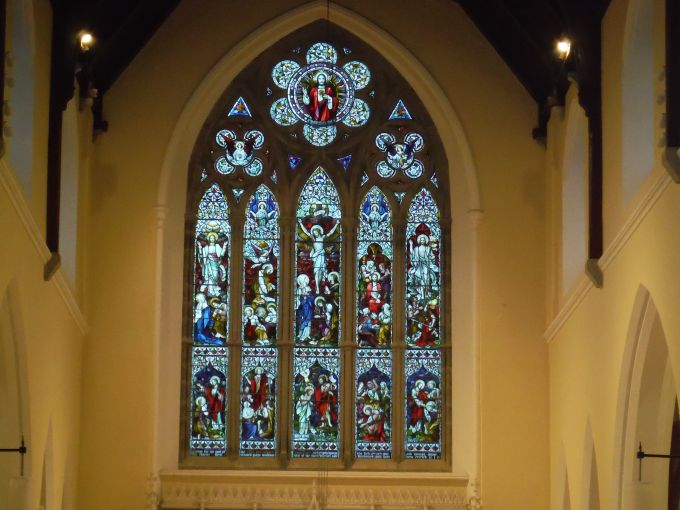 Stained Glass Windows in St. Johnâ€™s Church