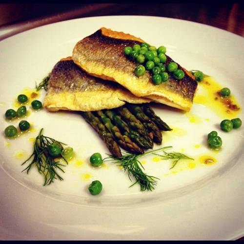 Teach de Broc Guesthouse fish dish